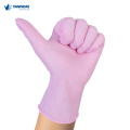 Guantes de examen de nitrilo de servicio pesado médico desechable